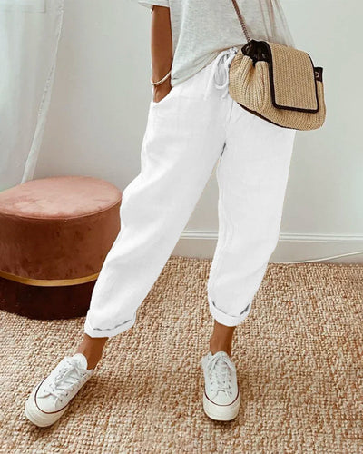 Vola I Stylish Linen Trousers