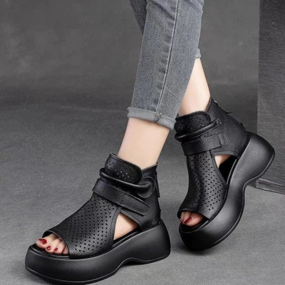 Janice™ - Orthopedic Leather Sandals